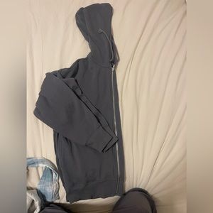 pacsun grey zipup jacket. size xs
